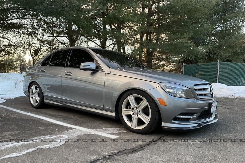 Mercedes Benz Carbon Fiber Front Lip - W204 - JL Motoring