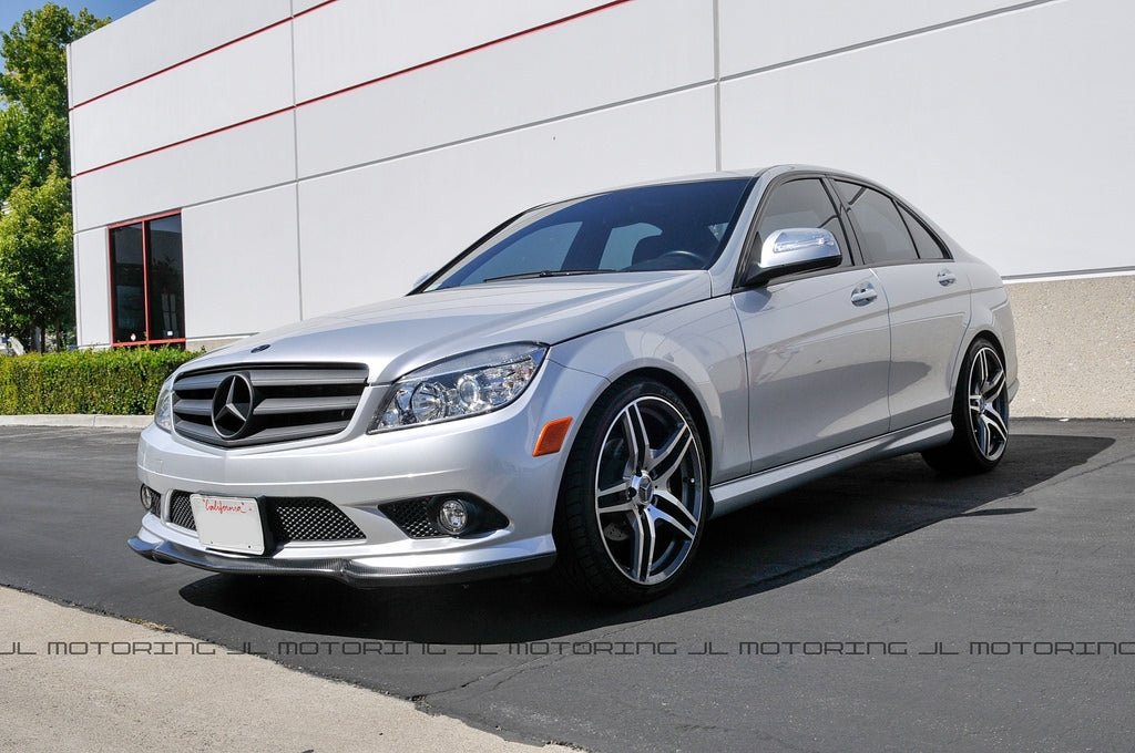 Mercedes Benz Carbon Fiber Front Lip - W204 - JL Motoring