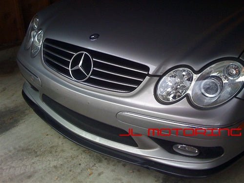 Mercedes Benz Carbon Fiber Front Lip - W209 CLK AMG W203 C55 AMG - JL Motoring