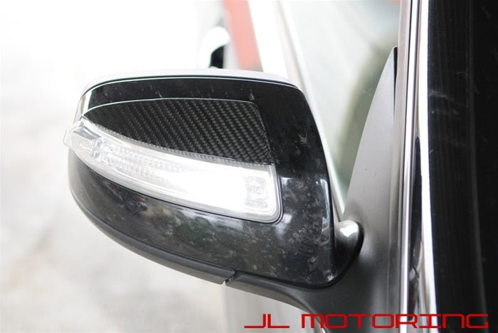 Mercedes Benz W204 C Class Carbon Fiber Mirror Covers - JL Motoring