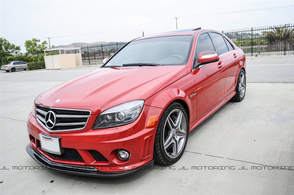 Mercedes Benz W204 C63 AMG Carbon Fiber Front Lip - JL Motoring