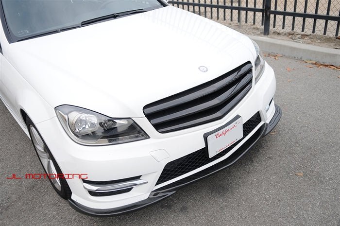 Mercedes Benz W204 Carbon Fiber Front Grille - JL Motoring
