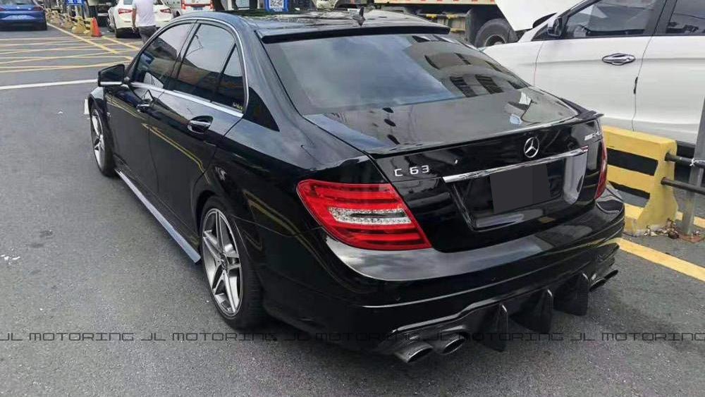 Mercedes Benz W204 Facelift C63 DTM Carbon Fiber Rear Diffuser - JL Motoring