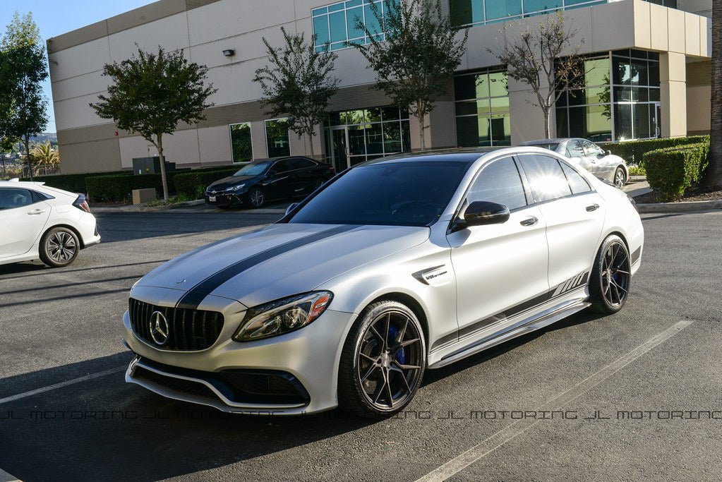 Mercedes Benz W205 C Class Carbon Fiber Replacement Mirrors - JL Motoring