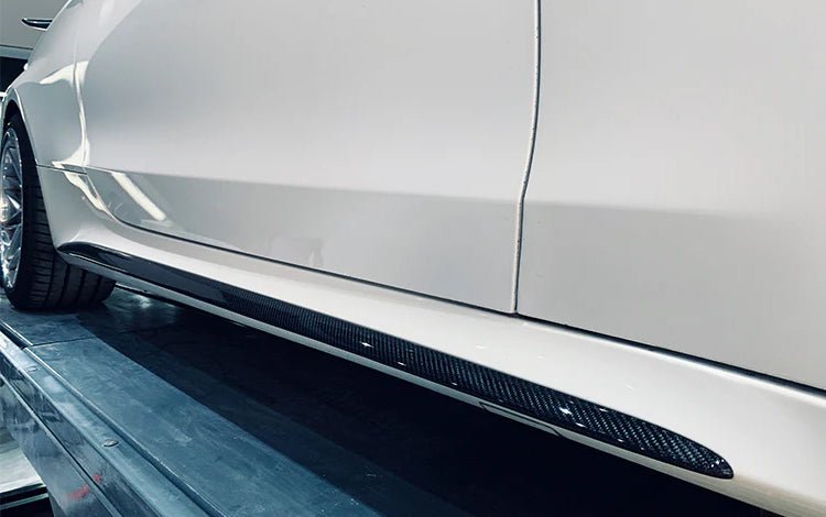 Mercedes Benz W205 C300 C450 C43 C63 AMG Carbon Fiber Side Skirts - JL Motoring