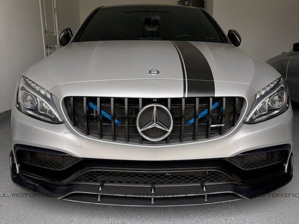Mercedes Benz W205 C63 C63S AMG Carbon Fiber Front Lip - JL Motoring