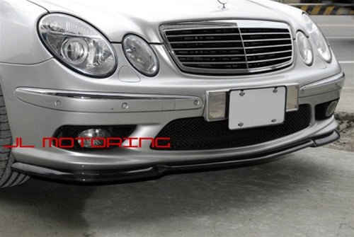 Mercedes Benz W211 E55 AMG Carbon Fiber Front Lip - JL Motoring
