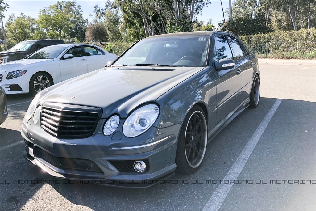 Mercedes Benz W211 E55 E63 AMG Carbon Fiber Side Skirts - JL Motoring