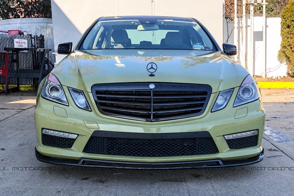 Mercedes Benz W212 E63 AMG Carbon Fiber Front Lip - JL Motoring