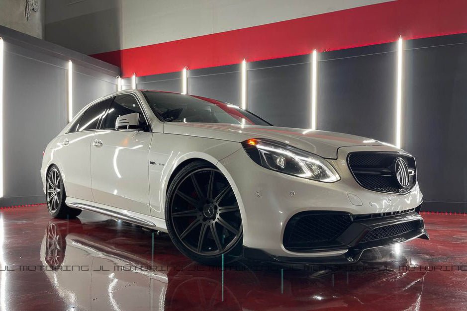 Mercedes Benz W212 LCI E63 AMG Carbon Fiber Front Lip - JL Motoring