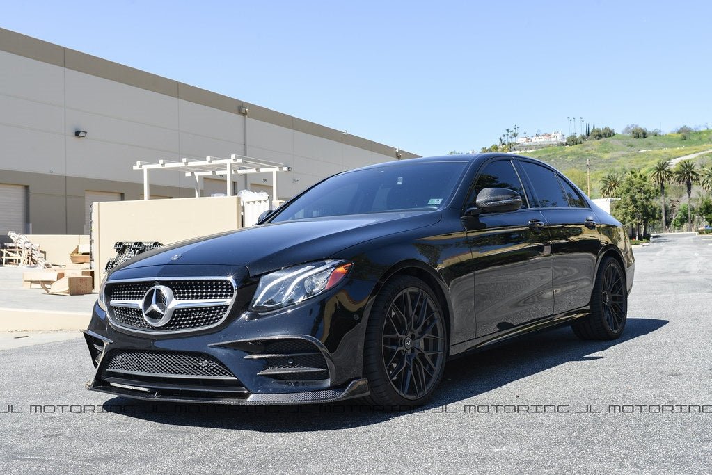 Mercedes Benz W213 E300 E400 E43 E53 AMG Carbon Fiber Front Lip - JL Motoring