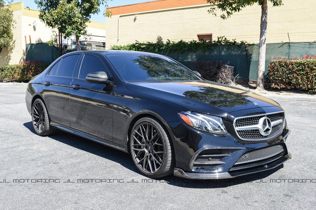 Mercedes Benz W213 E300 E400 E43 E53 AMG Carbon Fiber Front Lip - JL Motoring
