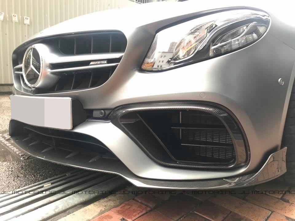 Mercedes Benz W213 E63S AMG Carbon Fiber Front Lip - JL Motoring