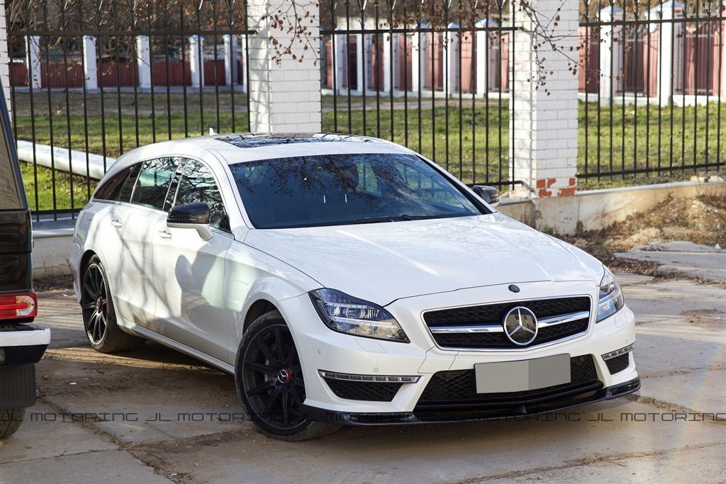 Mercedes Benz W218 CLS 63 AMG Carbon Fiber Front Lip - JL Motoring