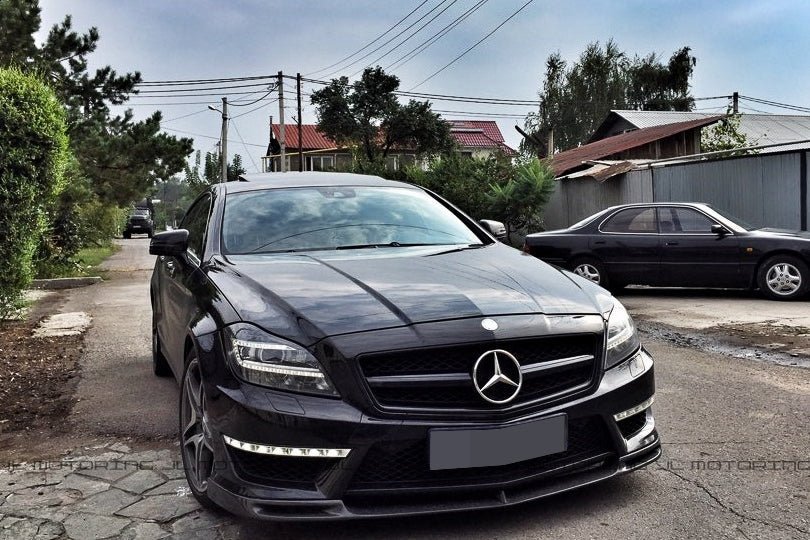 Mercedes Benz W218 CLS 63 AMG Carbon Fiber Front Lip - JL Motoring