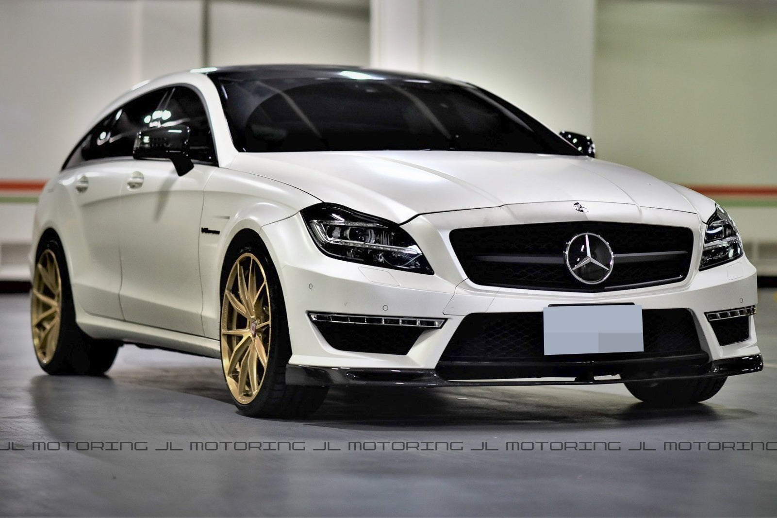 Mercedes Benz W218 CLS 63 AMG Carbon Fiber Front Lip - JL Motoring