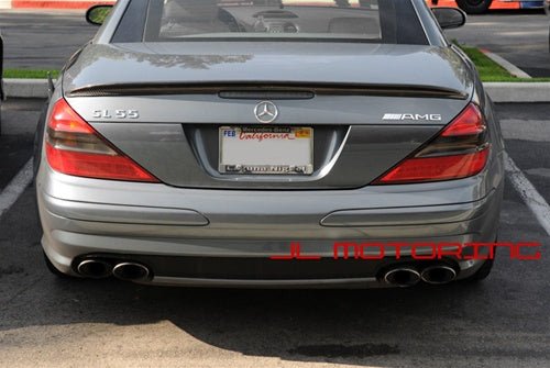 Mercedes R230 SL AMG Style Carbon Fiber Trunk Spoiler - JL Motoring