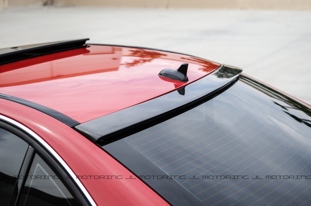 Mercedes W204 C Class Carbon Fiber Roof Spoiler - JL Motoring