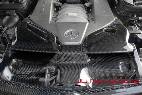 Mercedes W204 C63 AMG Gruppe M Style Carbon Fiber Cold Air Intake System - JL Motoring