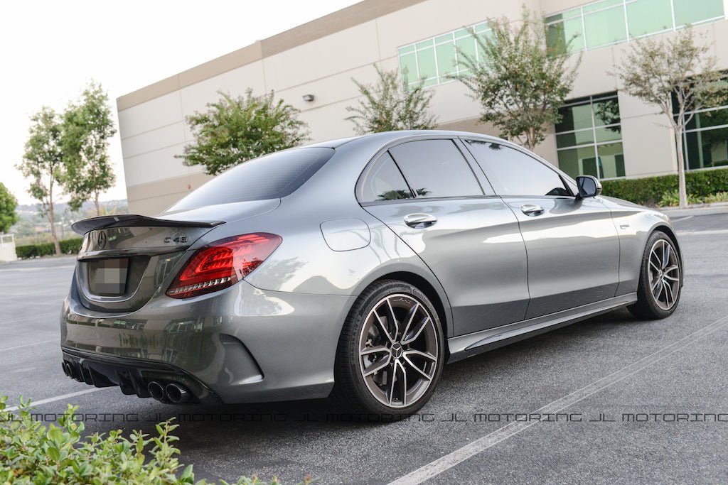 Mercedes W205 C Class GTX Carbon Fiber Trunk Spoiler - JL Motoring