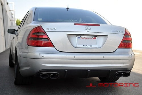 Mercedes W211 E55 AMG Carbon Fiber Rear Diffuser - JL Motoring