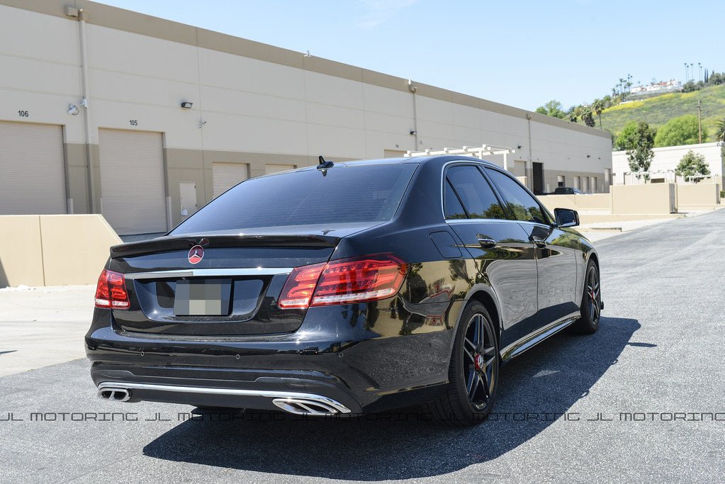 Mercedes W212 E Class DTM Carbon Fiber Trunk Spoiler - JL Motoring