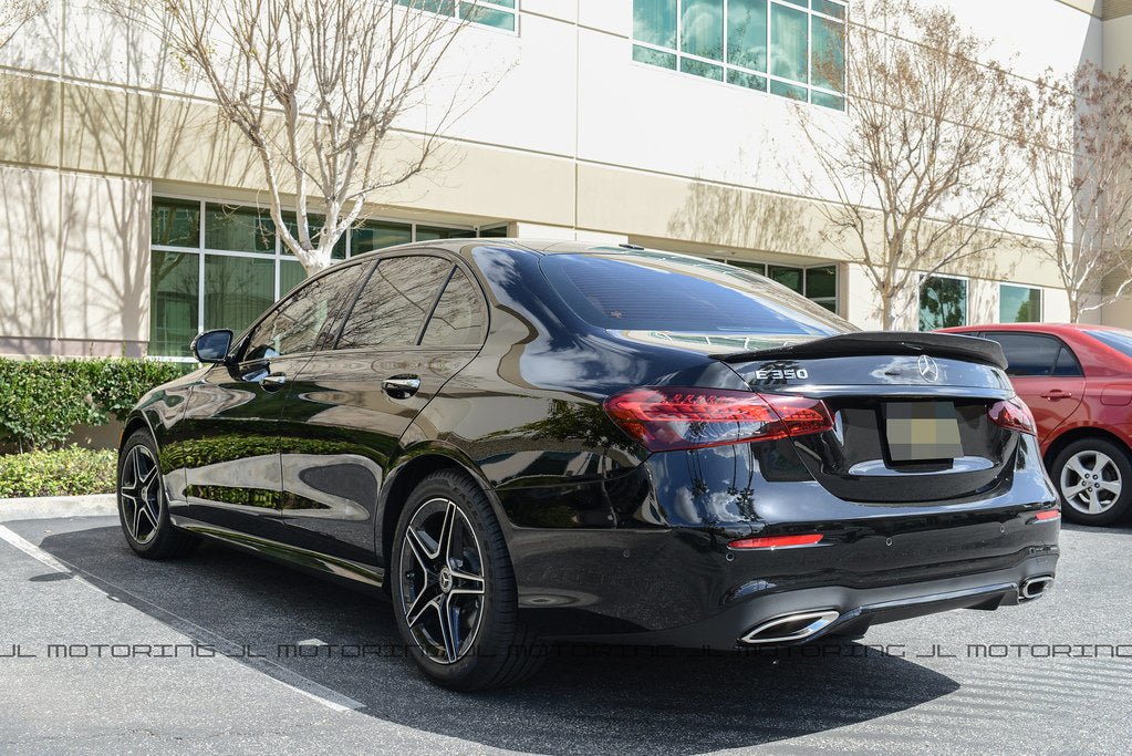 Mercedes W213 E63S AMG GTX Carbon Fiber Trunk Spoiler - JL Motoring