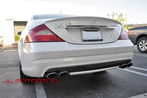 Mercedes W219 CLS Carbon Fiber Rear Diffuser - JL Motoring