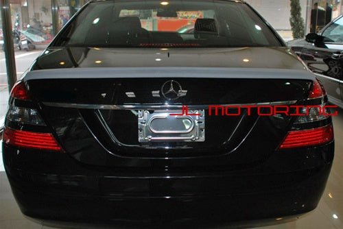 Mercedes W221 S Class Euro Style Trunk Spoiler - JL Motoring
