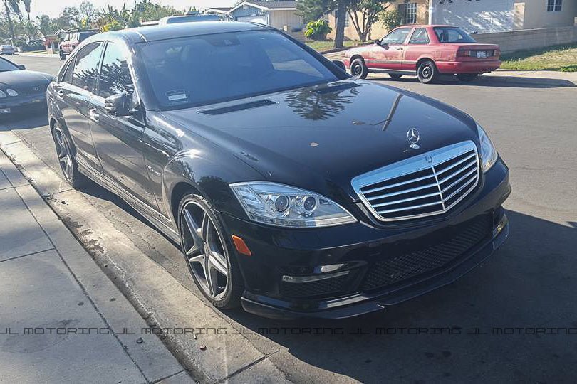Mercedes W221 S63 S65 AMG Carbon Fiber Front Lip - JL Motoring