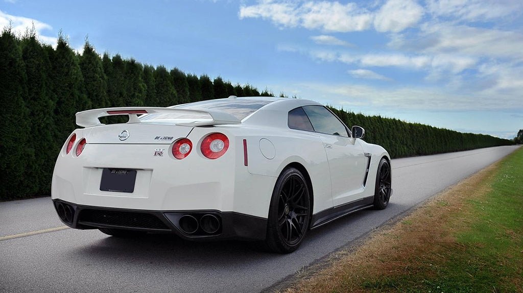 Nissan R35 GTR Carbon Fiber Side Skirts - JL Motoring