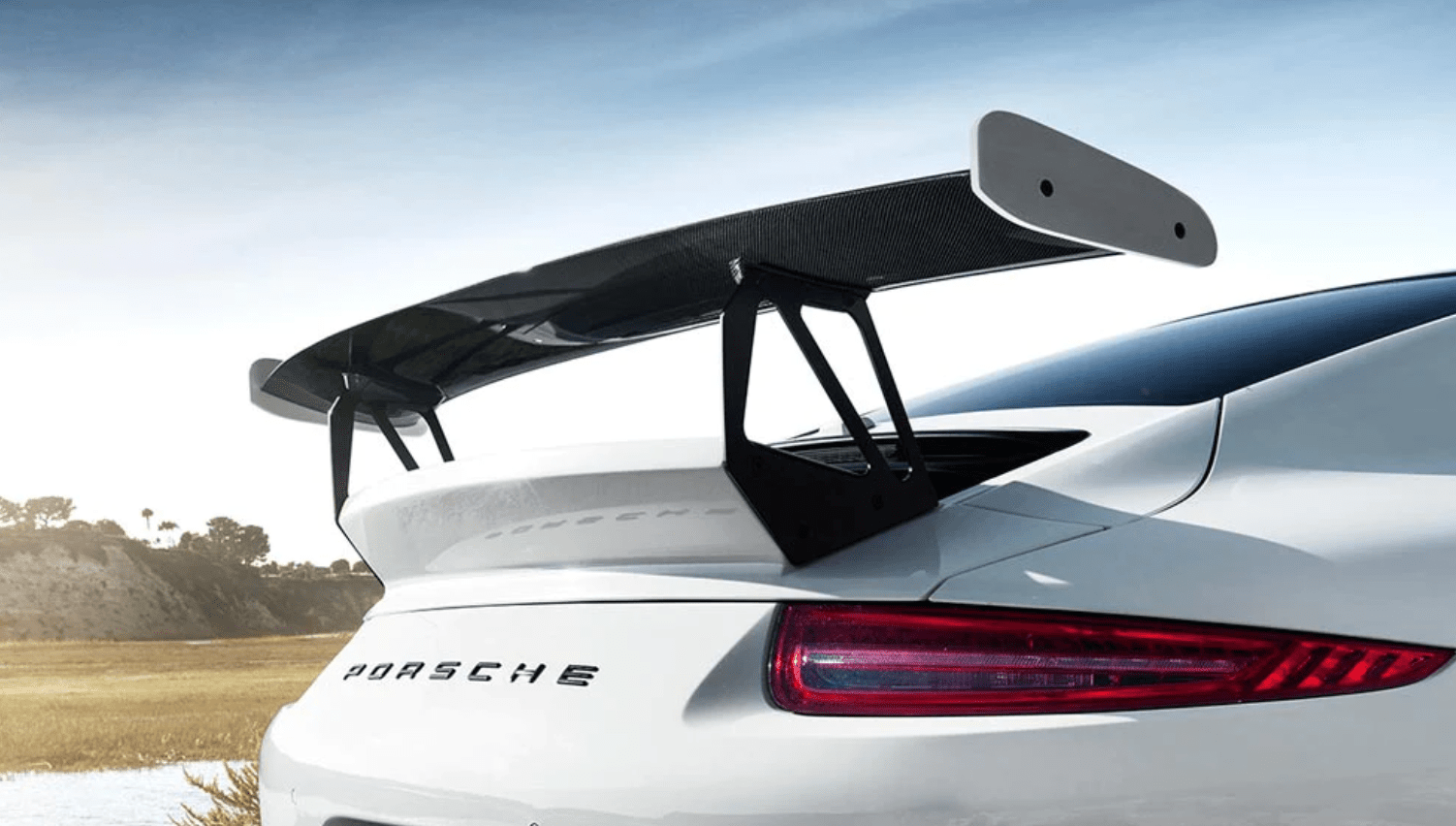 Porsche 991 911 Carrera Carbon Fiber Trunk Decklid Wing - JL Motoring