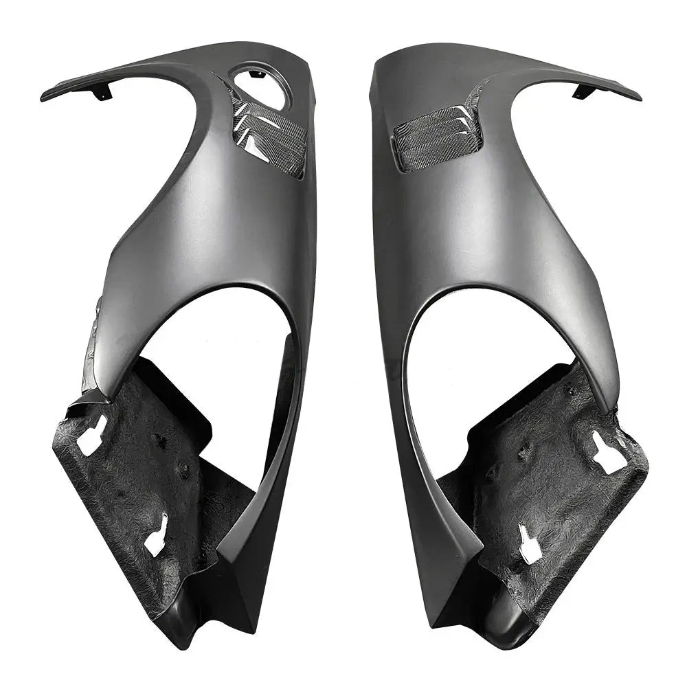 Porsche 991 911 Turbo GT2 RS Style Carbon Fiber Front Fenders - JL Motoring