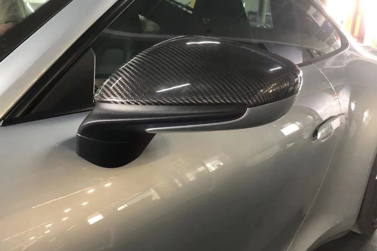 Porsche 992 911 Carbon Fiber Mirrors - JL Motoring