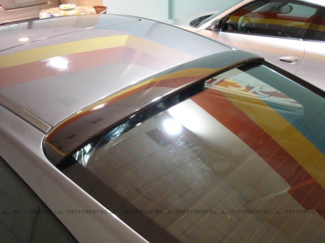 Porsche 997 911 Carbon Fiber Roof Spoiler - JL Motoring