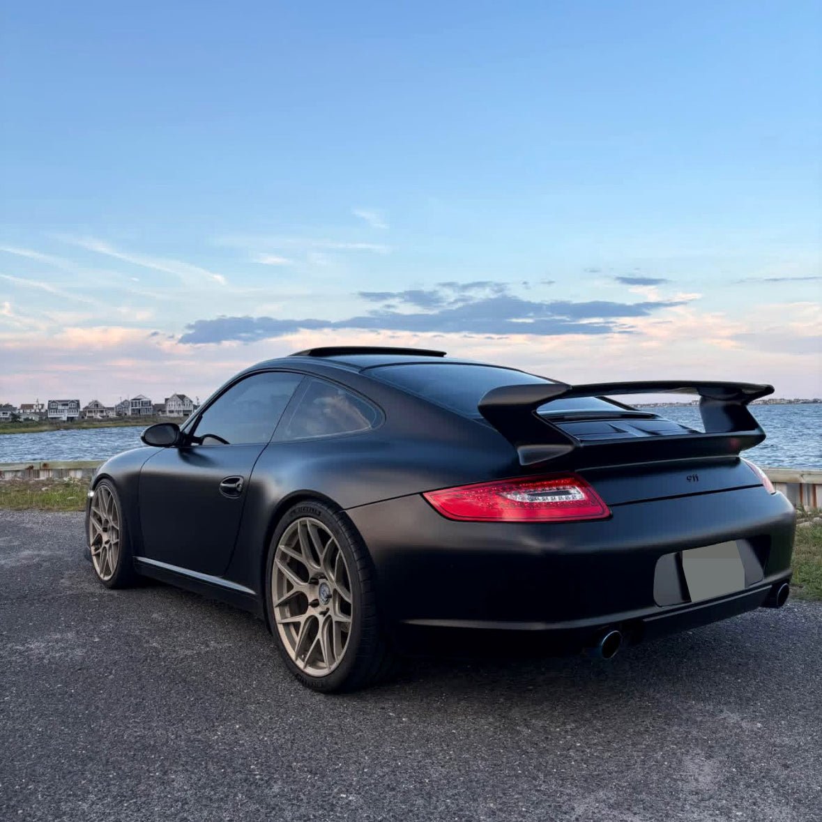 Porsche 997 911 Carrera GT3 Decklid Rear Wing Spoiler - JL Motoring
