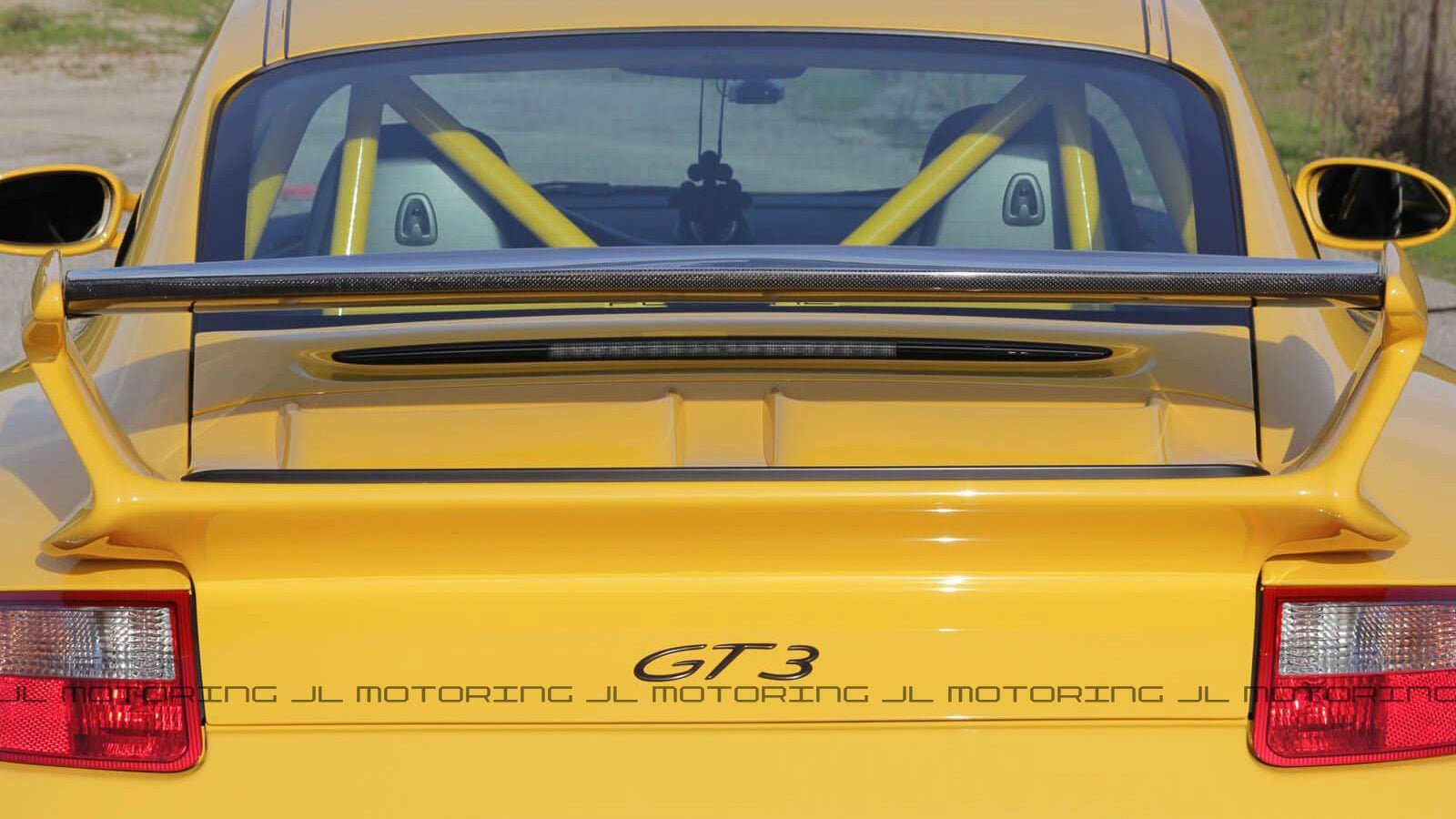 Porsche 997 911 GT3 Carbon Fiber Rear Decklid Spoiler - JL Motoring