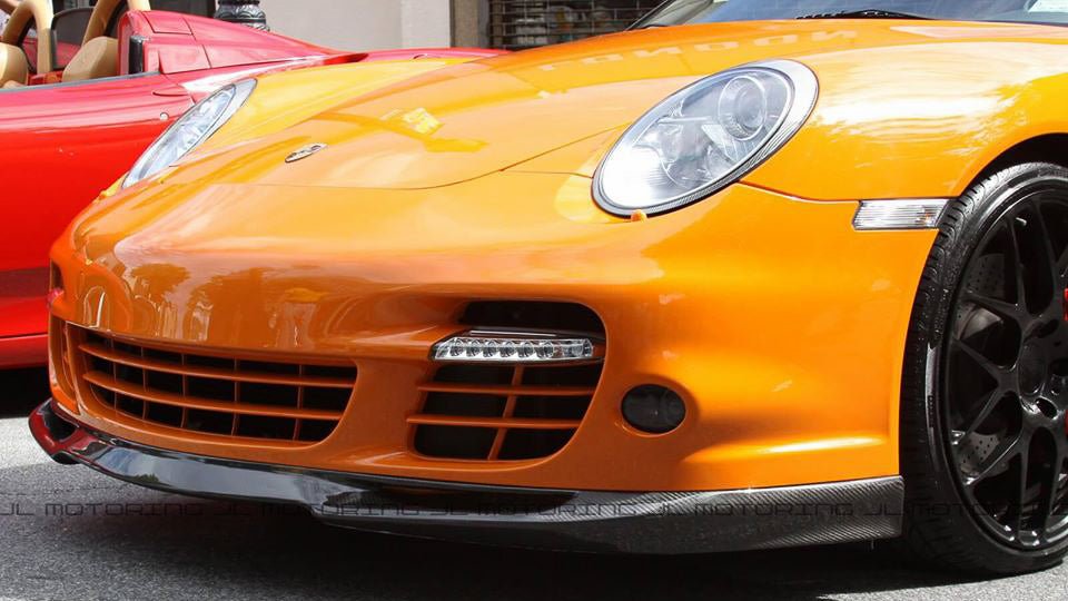Porsche 997 911 Turbo Carbon Fiber Front Spoiler - JL Motoring