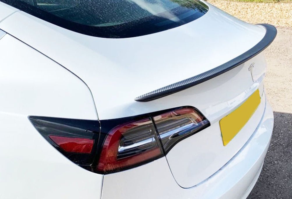 Tesla Model 3 Peformance Carbon Fiber Trunk Spoiler - JL Motoring