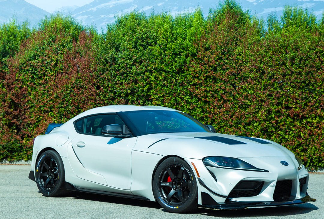 Toyota A90 A91 SUPRA Carbon Fiber Front Canards - JL Motoring