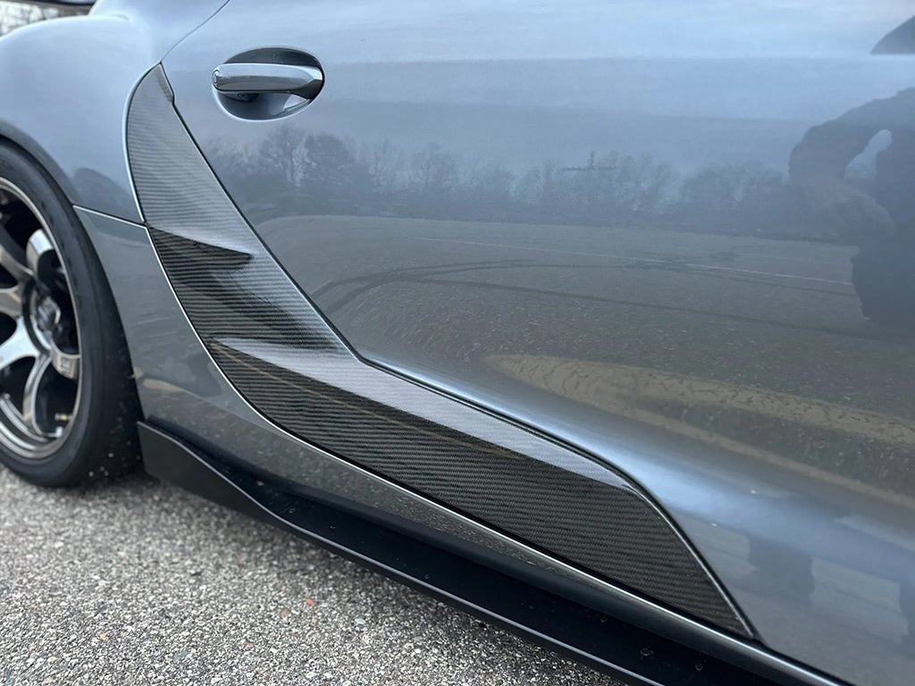 Toyota A90 A91 SUPRA Carbon Fiber Side Door Panels - JL Motoring