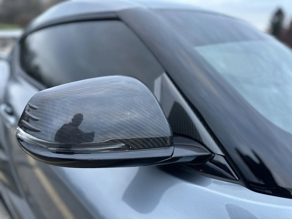 Toyota Supra MKV A90 A91 Carbon Fiber Mirrors - JL Motoring