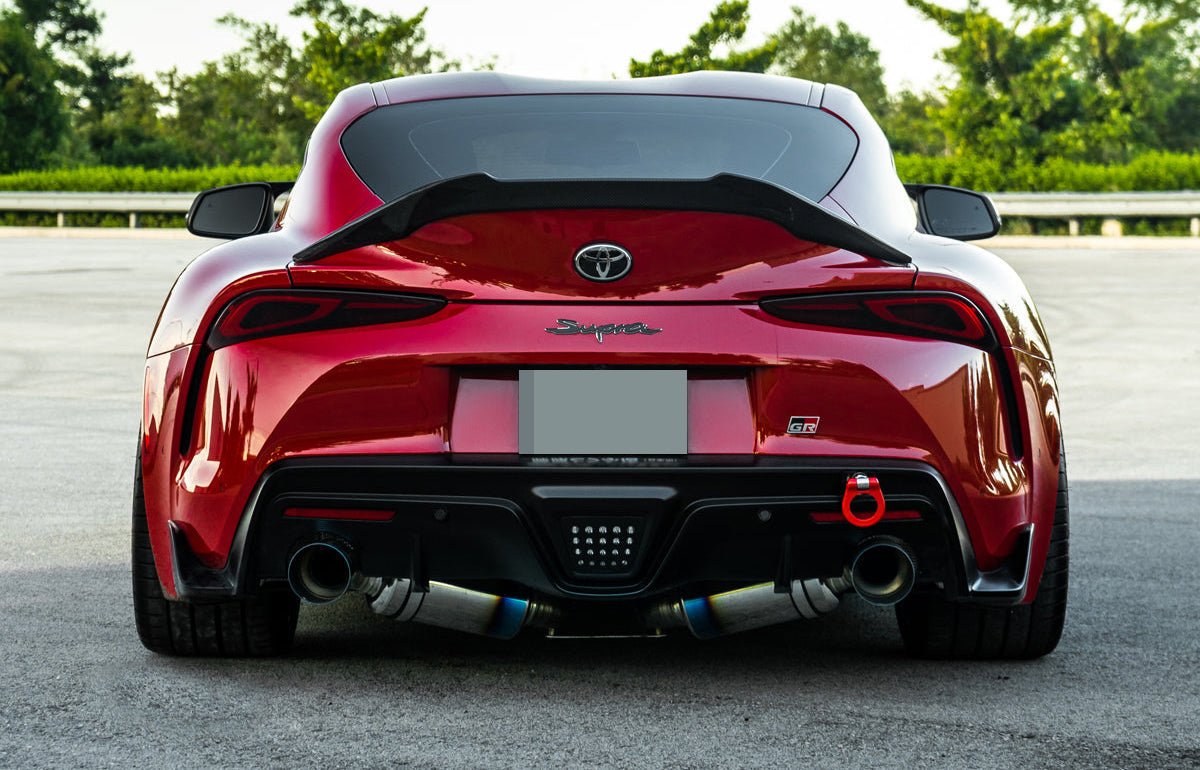 Toyota Supra MKV A90 A91 Carbon Fiber Trunk Spoiler - JL Motoring