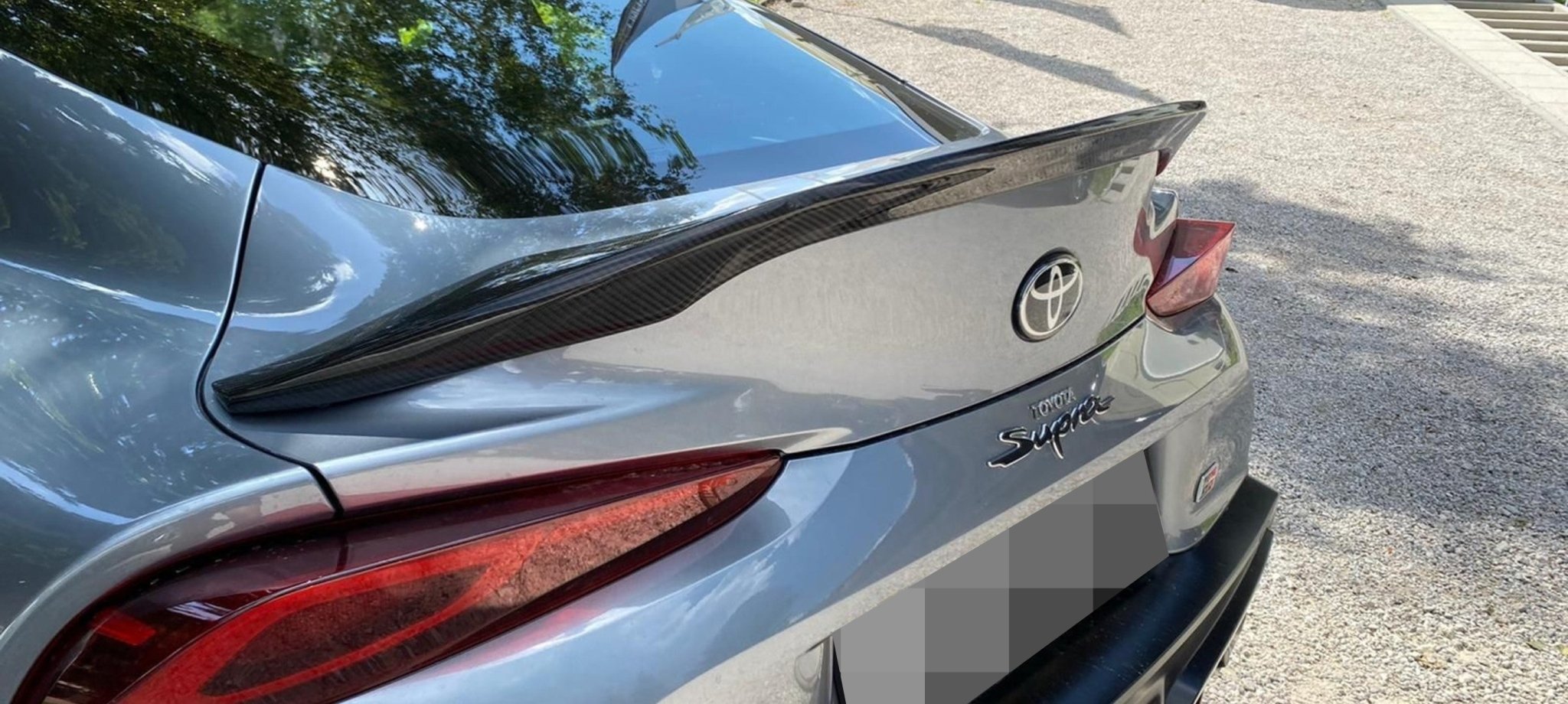 Toyota Supra MKV A90 A91 Carbon Fiber Trunk Spoiler - JL Motoring