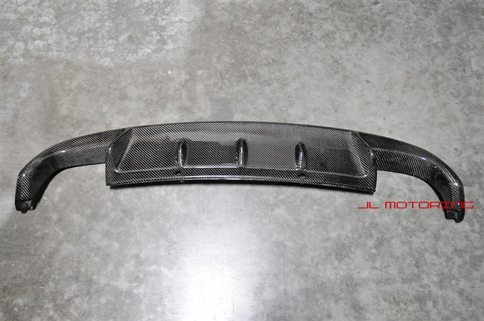 Volkswagen Golf 6 V GTI Carbon Fiber Rear Diffuser - JL Motoring