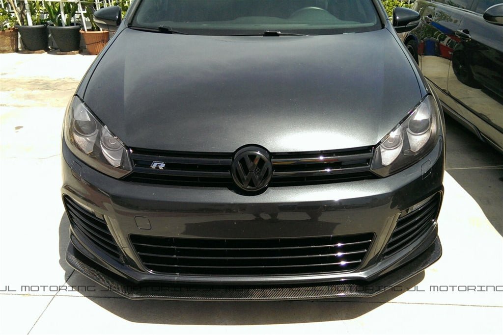 Volkswagen Golf R Carbon Fiber Front Lip - JL Motoring
