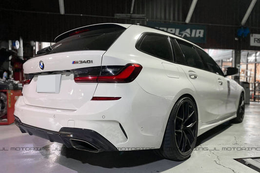 BMW G20 M340 3 Series M Sport 3D Carbon Fiber Rear Diffuser