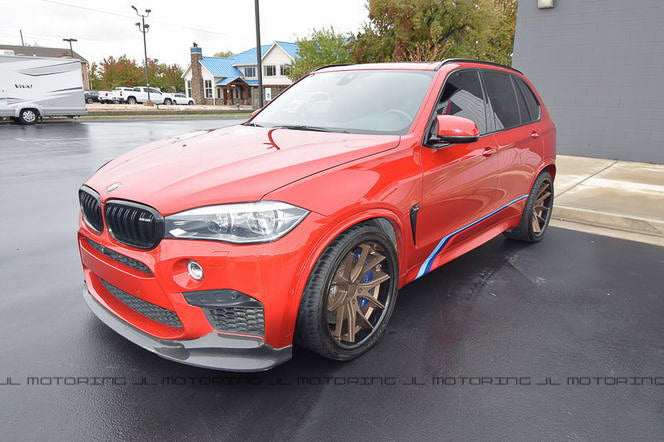 BMW F85 X5 M F86 X6 M Carbon Fiber Front Lip