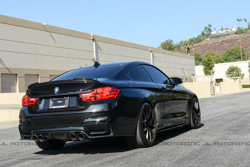 BMW F80 F82 F83 M3 M4 3D Carbon Fiber Rear Diffuser