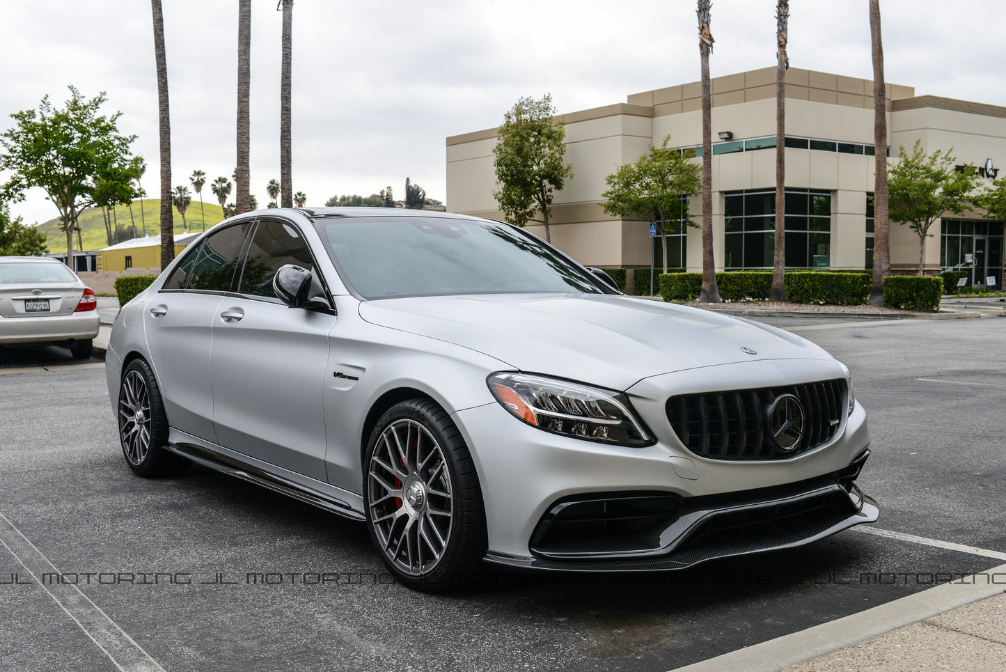 Mercedes Benz W205 C63 C63S AMG PSM Carbon Fiber Front Lip